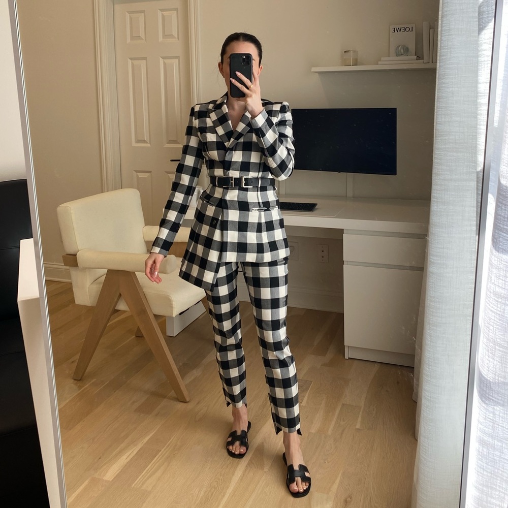 Mossman plaid Suit Set